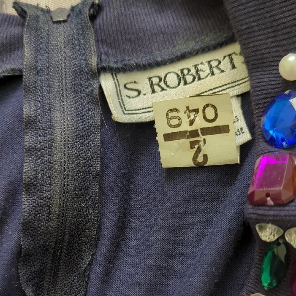 Embellished Navy Roper - Picture 5 of 10